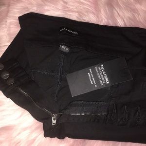 Alloy Apparel long black jeans size 12 inseam 34